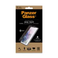PanzerGlass | Samsung | Galaxy S22 | Tempered glass | Transparent | Case friendly. Compatible with ultrasonic fingerprint sensor. 100 % touch sensitivity. Antibacterial (ISO 22196 certified & JIS 22810 approved) | Screen Protector – pilt 9