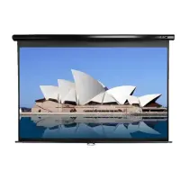 Elite Screens | Manual Series | M92UWH | Diagonal 92 " | 16:9 | Viewable screen width (W) 204 cm | Black