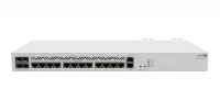 Mikrotik Cloud Core Router CCR2116-12G-4S+, 16-CORE 2 GHZ ARM CPU, 16 GB DDR4 RAM, 4x10G SFP+ ports, 13xGigabit LAN ports, 1x RJ45 Serial port, 1x M.2 slots, 16 core CPU, 16 GB RAM, Dual redundant power supply, RouterOS L6 | Cloud Core Router | CCR2116-12G-4S+ | Ethernet LAN (RJ-45) ports 13 | 12 month(s)