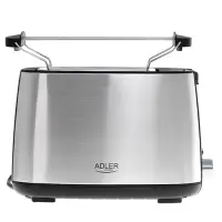 Adler | Toaster | AD 3214 | Power 750 W | Number of slots 2 | Housing material Stainless steel | Silver – pilt 3