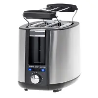 Adler | Toaster | AD 3214 | Power 750 W | Number of slots 2 | Housing material Stainless steel | Silver – pilt 5
