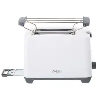 Adler | Toaster | AD 3216 | Power 750 W | Number of slots 2 | Housing material Plastic | White – pilt 2