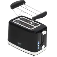 Camry | Toaster | CR 3218 | Power 750 W | Number of slots 2 | Housing material Plastic | Black – pilt 5
