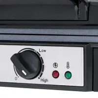 Adler | Waffle Maker | AD 3049 | 1200 W | Number of pastry 4 | Belgium | Black – pilt 3