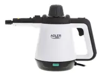 Adler | Steam cleaner | AD 7038 | Power 1200 W | Steam pressure 3.5 bar | Water tank capacity 0.45 L | White/Black
