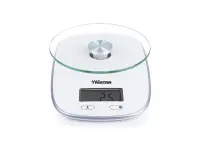 Tristar | Kitchen scales | KW-2445 | Maximum weight (capacity) 5 kg | Graduation 1 g | Display type LCD | White