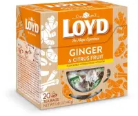 Tee LOYD ingveri- ja tsitrusemaitseline 20 x 2g
