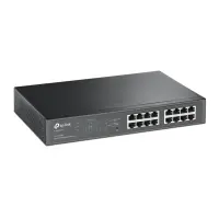 TP-Link TL-SG1016PE võrgulüliti Juhitav L2 Gigabit Ethernet (10/100/1000) Power over Ethernet tugi Must