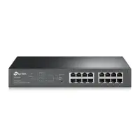 TP-Link TL-SG1016PE võrgulüliti Juhitav L2 Gigabit Ethernet (10/100/1000) Power over Ethernet tugi Must – pilt 2