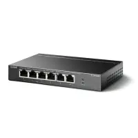 TP-Link TL-SF1006P võrgulüliti Mittejuhitav Fast Ethernet (10/100) Power over Ethernet tugi Must