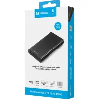Sandberg 420-63 akupank Liitiumioon (Li-Ion) 40000 mAh Must – pilt 2