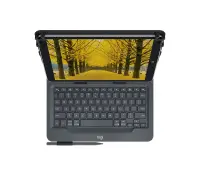 Logitech 920-008340 mobiilseadme klaviatuur QWERTY Põhjamaad Bluetooth Must