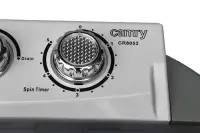 Camry | Washing machine | CR 8052 | Top loading | Washing capacity 3 kg | 1300 RPM | Depth 40 cm | Width 60 cm | White-Grey