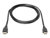 Digitus | Ultra High Speed HDMI Cable with Ethernet | AK-330124-020-S | HDMI Male (type A) | HDMI Male (type A) | HDMI to HDMI | 2 m