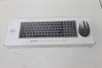 SALE OUT.  | Dell | Keyboard and Mouse | KM7120W | Wireless | 2.4 GHz, Bluetooth 5.0 | Batteries included | Bluetooth | Wireless connection | US | Titan Gray | REFURBISHED