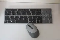 SALE OUT.  | Dell | Keyboard and Mouse | KM7120W | Wireless | 2.4 GHz, Bluetooth 5.0 | Batteries included | Bluetooth | Wireless connection | US | Titan Gray | REFURBISHED – pilt 7