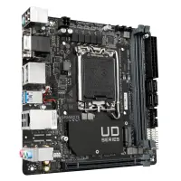 Gigabyte | H610I DDR4 1.0 M/B | Processor family Intel | Processor socket  LGA1700 | DDR4 DIMM | Memory slots 2 | Supported hard disk drive interfaces 	SATA, M.2 | Number of SATA connectors 4 | Chipset Intel H610 Express | Mini-ITX