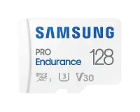 Samsung | PRO Endurance | MB-MJ128KA/EU | 128 GB | MicroSD Memory Card | Flash memory class U3, V30, Class 10 | SD adapter