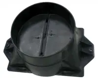 CATA | Hood accessory | Adaptor + Check Valve 02832004 | Adaptor + Check Valve | Quantity per pack 1 pc | for LEGEND/SYGMA/SELENE/GAMMA/GOYA/THALASSA/ATENEA/BIBLOS/GC DUAL | Black