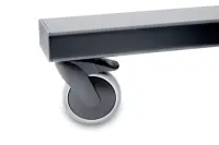 EDBAK | TR18 | Trolleys & Stands | 60-98 " | Maximum weight (capacity) 80 kg | Black