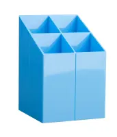 Pliiatsihoidja ICO, 4 lahtrit, helesinine