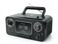 Muse | Stereo Radio CD Cassette Recorder | M-155CR | Black | Cassette deck | CD player | FM radio | Headphone out