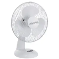 Mesko | Fan | MS 7309 | Table Fan | Black | Diameter 30 cm | Number of speeds 3 | Oscillation | 40 W