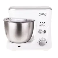 Adler | AD 4216 | 1000 W | Number of speeds 6 | Bowl capacity 4 L | White – pilt 2