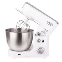Adler | AD 4216 | 1000 W | Number of speeds 6 | Bowl capacity 4 L | White – pilt 4