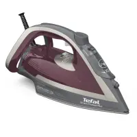 TEFAL | FV6870E0 | Steam Iron | 2800 W | Water tank capacity 270 ml | Continuous steam 40 g/min | Red/Grey