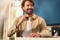 Philips | Espresso Coffee maker Series 1200 | EP1224/00 | Pump pressure 15 bar | Built-in milk frother | Fully automatic | 1500 W | Light Gray – pilt 10