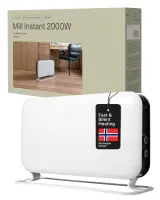 Mill | Heater | SG2000MEC | Convection Heater | 2000 W | Number of power levels 3 | Suitable for rooms up to 5-20 m² | White | N/A – pilt 17