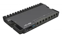 RouterBOARD | RB5009UPr+S+IN | No Wi-Fi | 10/100/1000 Mbit/s | Ethernet LAN (RJ-45) ports 7 | Mesh Support No | MU-MiMO No | No mobile broadband