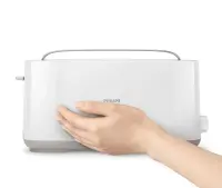 Philips | Toaster | HD2590/00 Daily Collection | Power 870-1030 W | Number of slots 2 | Housing material Plastic | White – pilt 10