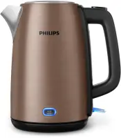 Philips | Kettle | HD9355/92 Viva Collection | Electric | 1740 W | 1.7 L | Stainless steel | 360° rotational base | Copper – pilt 4