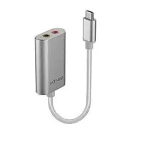 Lindy 42711 mobiiltelefonikaabel Valge USB C 3.5mm