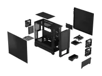 Fractal Design | Pop Air | Side window | ATX, mATX, Mini ITX | ATX | Black Solid – pilt 6
