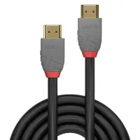Lindy 36963 HDMI-kaabel 2 m HDMI tüüp A (Standard) Must, Hall
