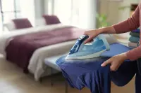 Philips | Iron | DST5030/20 | Steam Iron | 2400 W | Water tank capacity 320 ml | Continuous steam 45 g/min | Steam boost performance 180 g/min | Blue/White – pilt 2