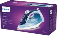 Philips | Iron | DST5030/20 | Steam Iron | 2400 W | Water tank capacity 320 ml | Continuous steam 45 g/min | Steam boost performance 180 g/min | Blue/White – pilt 8
