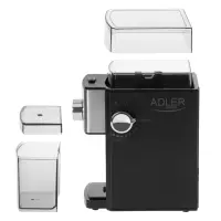 Adler | Coffee Grinder | AD 4448 | 300 W | Coffee beans capacity 250 g | Number of cups 12 per container pc(s) | Black – pilt 3