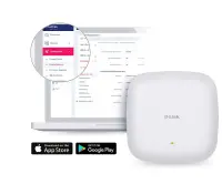 D-Link | Nuclias Connect AX1800 Wi-Fi 6 Access Point | DAP-X2810 | 802.11ac | Mesh Support No | 1200+574  Mbit/s | 10/100/1000 Mbit/s | Ethernet LAN (RJ-45) ports 1 | No mobile broadband | MU-MiMO Yes | PoE in | Antenna type 2xInternal