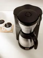 Philips | Coffee Maker | HD7546/20 | Drip | 1000 W | Black/Metal – pilt 7