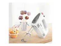 Bosch | Hand Mixer | MFQ22100 CleverMixx | Hand Mixer | 375 W | Number of speeds 4 | Turbo mode | White/Dark Grey – pilt 6