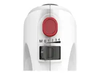 Bosch | Hand Mixer | MFQ22100 CleverMixx | Hand Mixer | 375 W | Number of speeds 4 | Turbo mode | White/Dark Grey – pilt 7