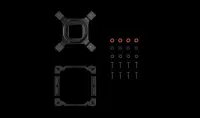 Deepcool | CPU Air Cooler | AK400 | Zero Dark Plus | Intel, AMD