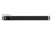 ATEN PE0212G toitejaotuskomponent (PDU) 12 vahelduvvoolu kontakt 1U Must – pilt 5