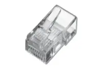 A-MO 8/8 SR | Modular Plug, for stranded Round Cable, 8P8C unshielded, CAT 5e, RJ45