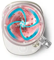 Philips | Atlantic High Speed Blender | HR3760/01 7000 Series | Tabletop | 1500 W | Jar material Glass | Jar capacity 2 L | Ice crushing | Metal/White – pilt 3