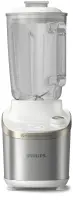 Philips | Atlantic High Speed Blender | HR3760/01 7000 Series | Tabletop | 1500 W | Jar material Glass | Jar capacity 2 L | Ice crushing | Metal/White – pilt 9